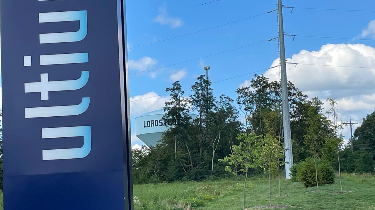 The Ultium Cells plant is adjacent to the former Lordstown Assembly plant that once dominated this Ohio town.